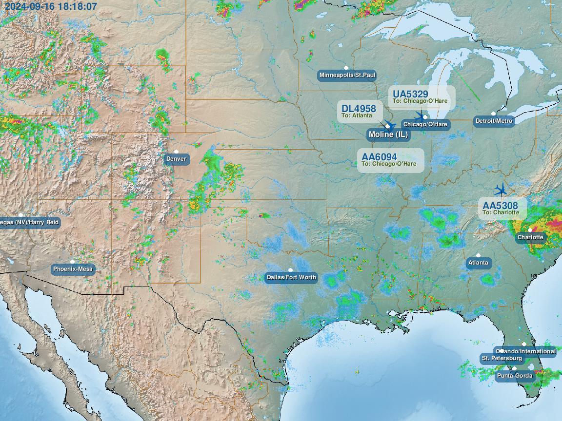 flight map