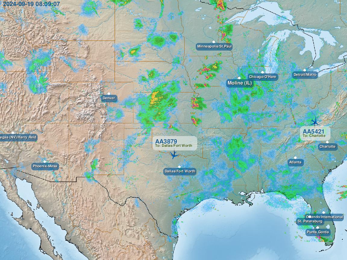 flight map