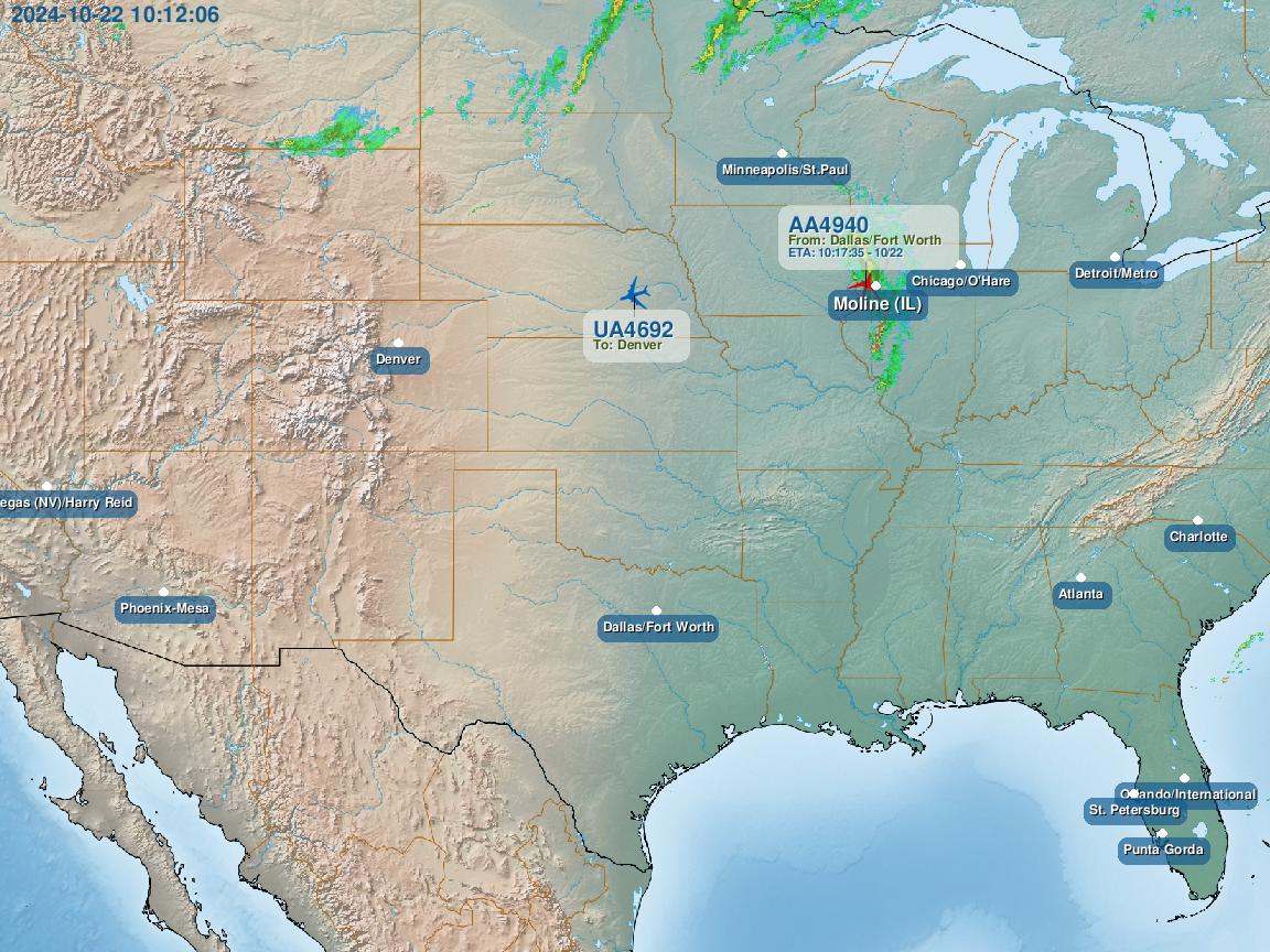 flight map